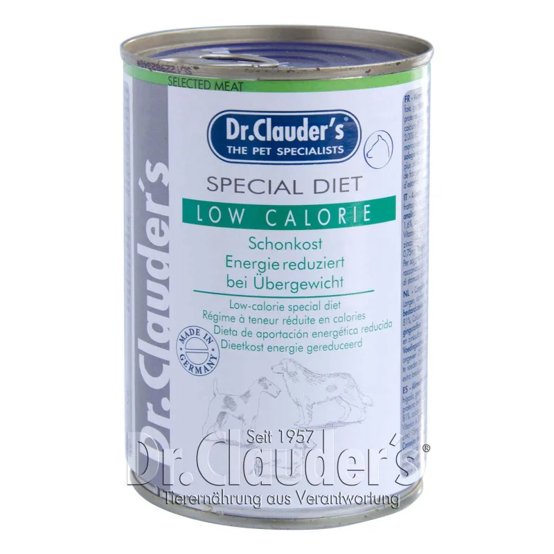 Dieta pentru câini supraponderali Dr. Clauder's Dog Low Calorie — Recenzie, preț și caracteristici