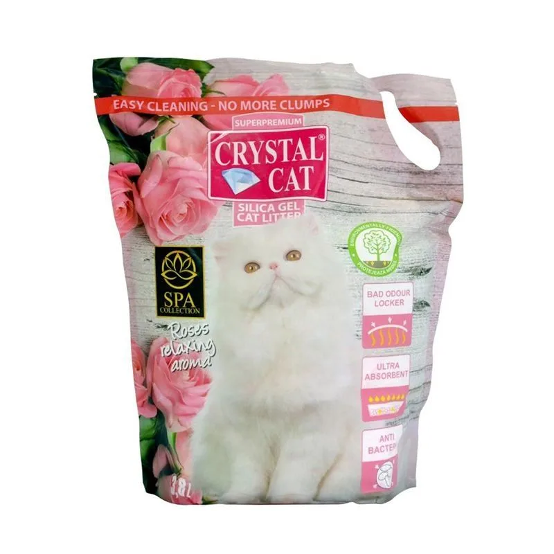 Crystal Cat nisip silicatic Trandafir — Recenzie despre caracteristici, preț și avantaje