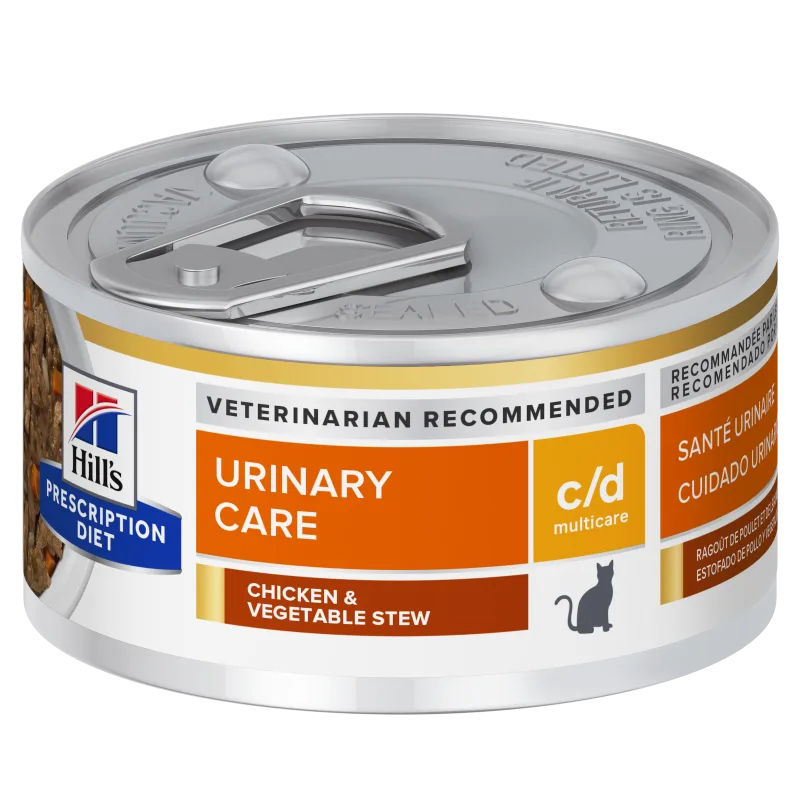 Valoare titlu Hill's Prescription Diet Feline C/D Chicken and Vegetable Stew — Recenzie, preț și caracteristici