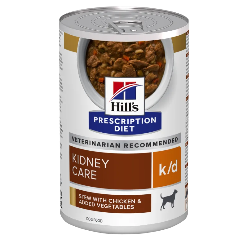 Valoare titlu Hill's Prescription Diet Canine K/D Chicken and Vegetable Stew — Recenzie, preț și performanță