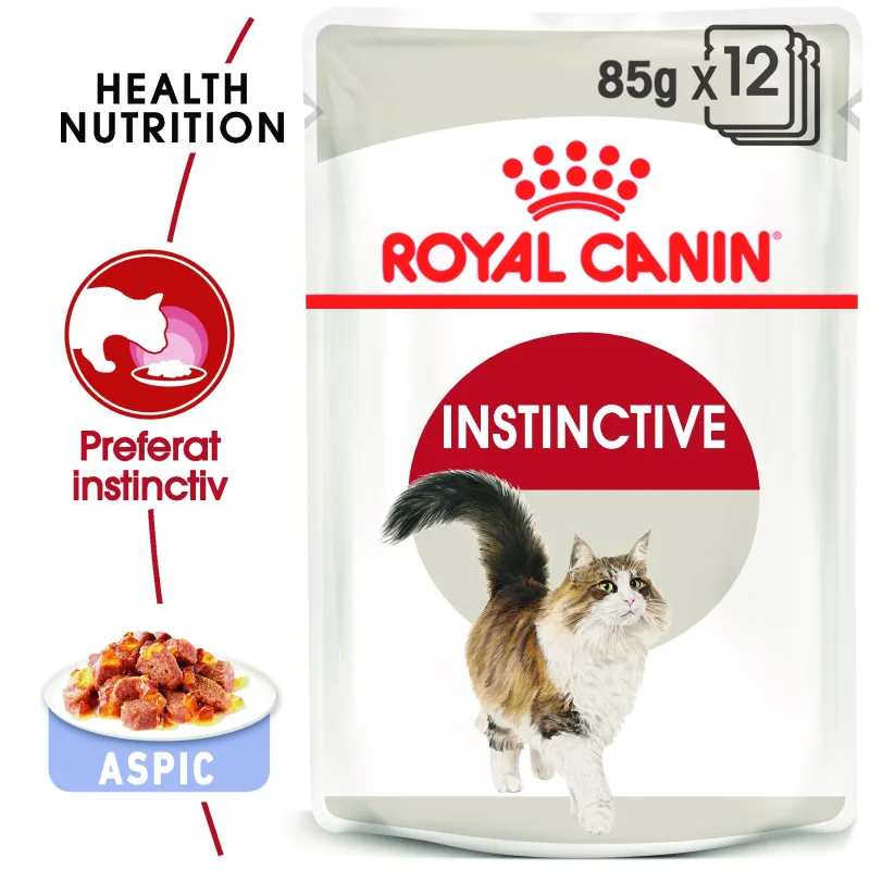 Royal Canin Instinctive Adult — Recenzie, specificații și verdict pentru hrană umedă pisici