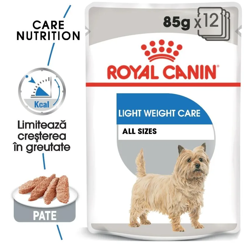 Royal Canin Light Weight Care hrana umedă pentru câini — Recenzie, specificații și verdict