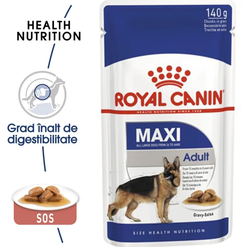 Royal Canin Maxi Adult — Recenzie despre caracteristici, preț și beneficii
