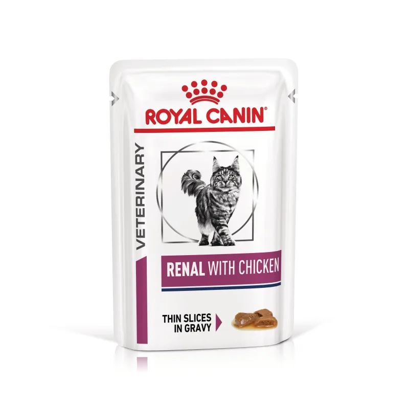 Recomandări Royal Canin Renal Chicken — Caracteristici și preț pentru pisici cu insuficiență renală