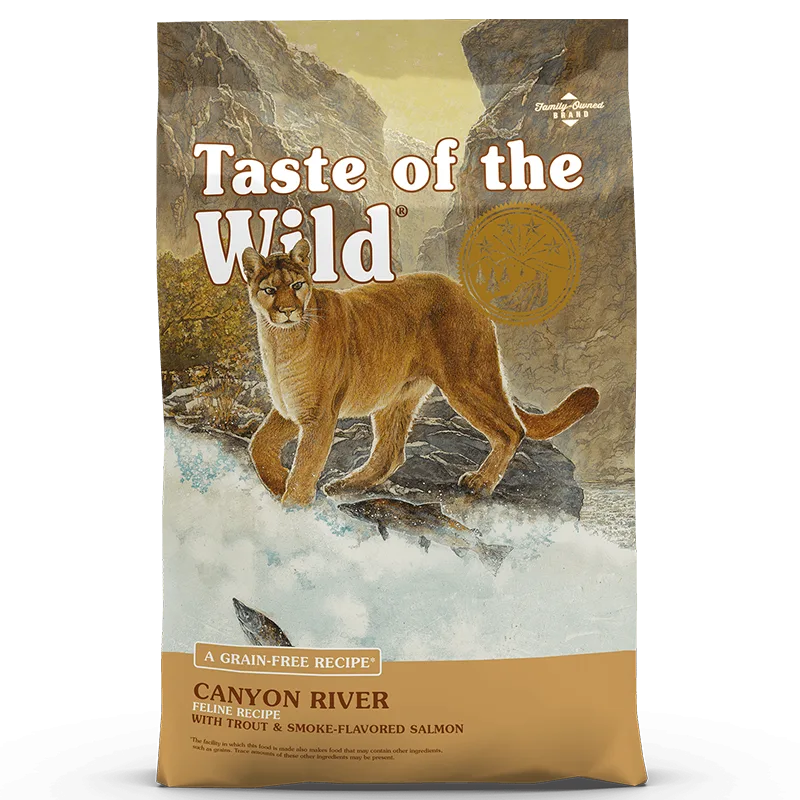 Taste of the Wild Canyon River Feline Recipe — Recenzie și verdict privind calitatea și prețul