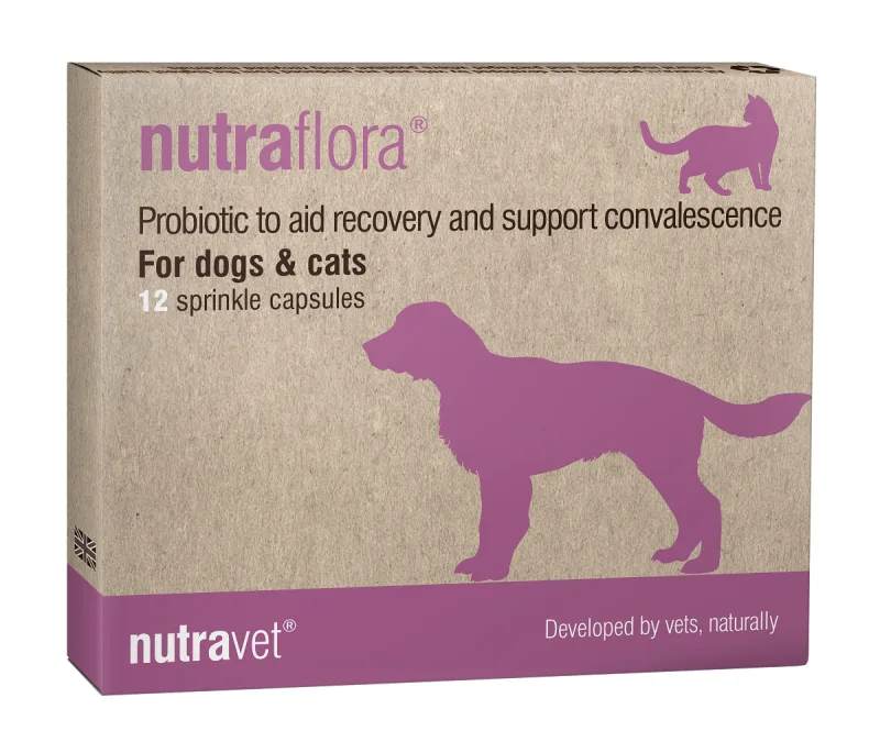 Nutravet Nutraflora — Review despre beneficiile și specificațiile capsulelor pentru sănătatea câinilor și pisicilor