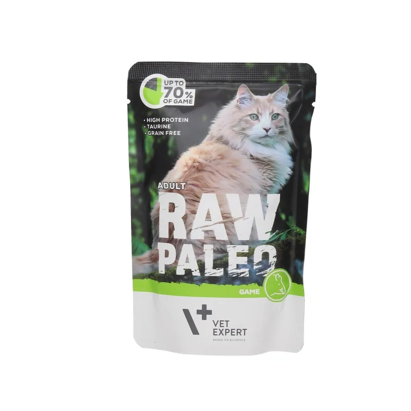 Raw Paleo Cat, hrana umedă pentru pisici adulte — Recenzie și specificații, 100 g