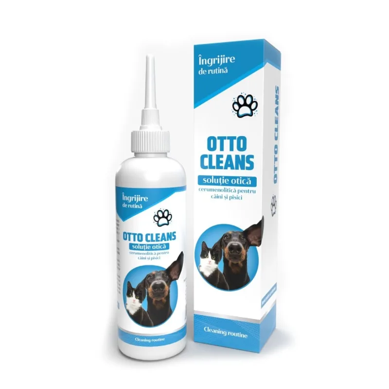 Otto Cleans 100 ml — Recenzie pentru curățarea conductului auricular la animale