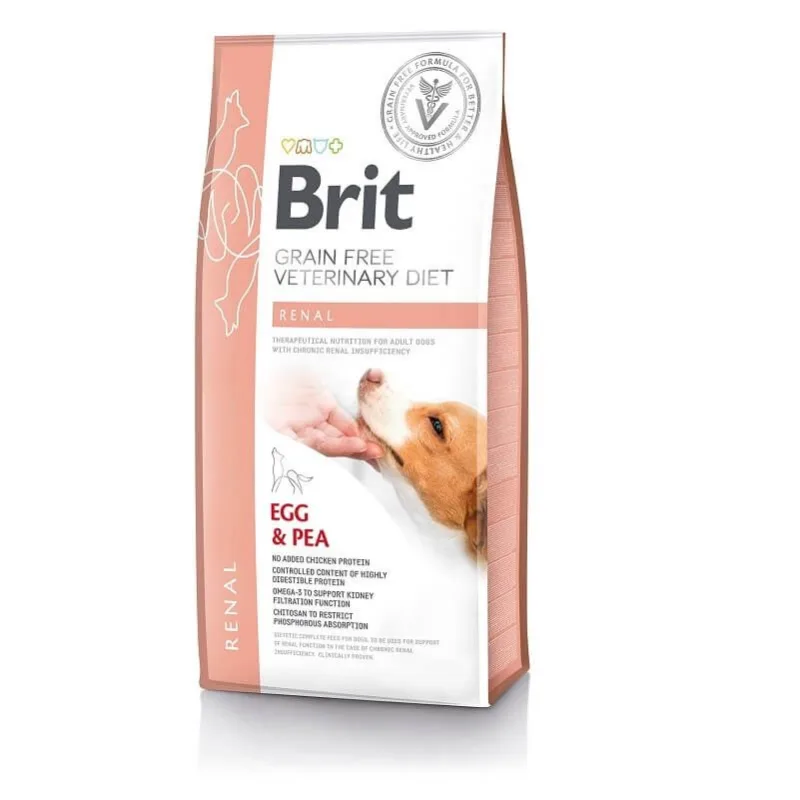 Valoare dietă veterinară Brit Grain Free Veterinary Diets Dog Renal — Caracteristici și verdict