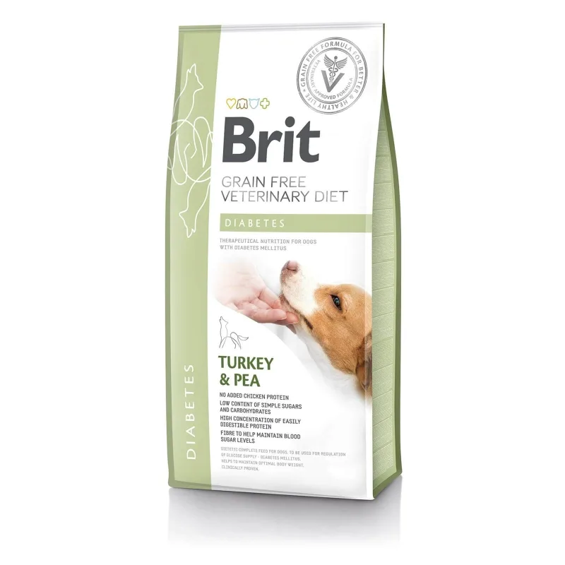 Brit Grain Free Veterinary Diets Dog Diabetes — Caracteristici, preț și verdict