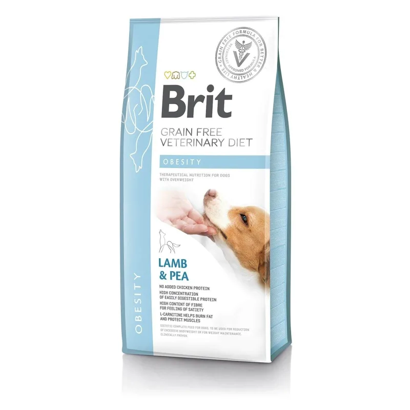 Brit Grain Free Veterinary Diets Dog Obesity — Recenzie, avantaje și preț