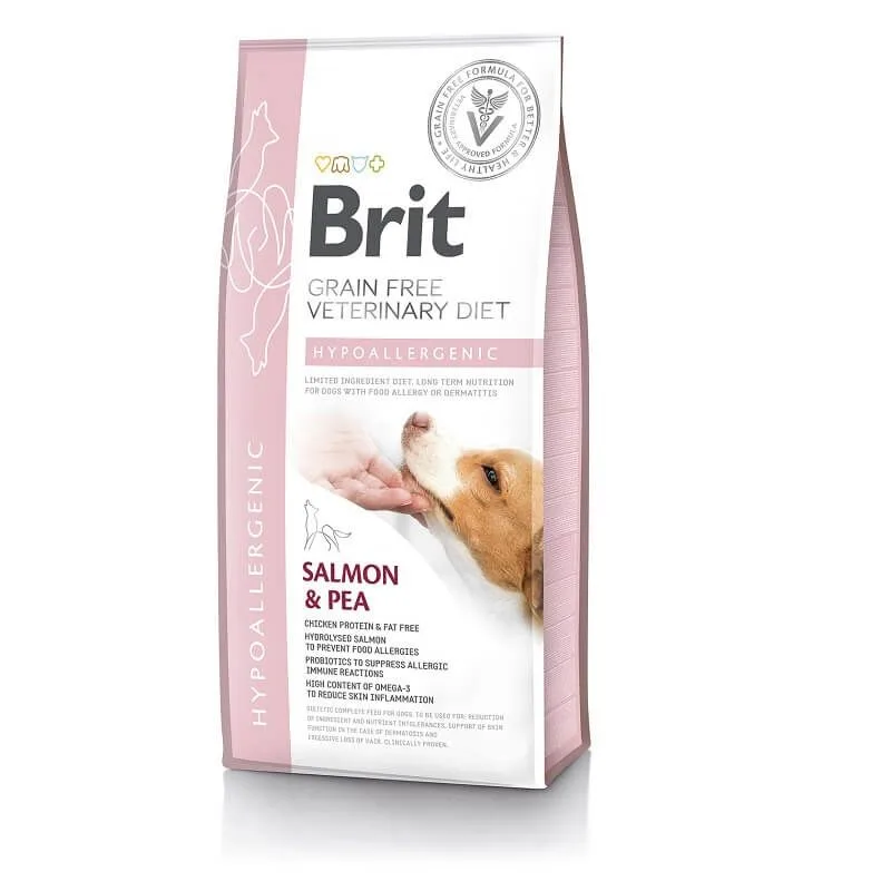 Valoare dietă veterinară Brit Grain Free Veterinary Diets Dog Hypoallergenic — Recenzie, caracteristici și verdict