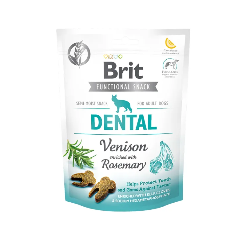 Brit Care Dog Snack Dental Venison — Recenzie și caracteristici pentru sănătatea dentară a câinelui