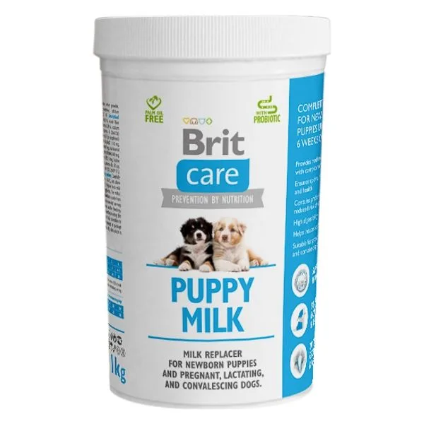 Review Brit Care Puppy Milk 1 kg — caracteristici și preț pentru hrana completă a cateilor