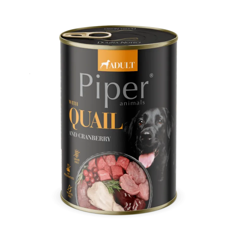 Piper adult dog prepelita si merisoare — Recenzie, caracteristici și preț redus