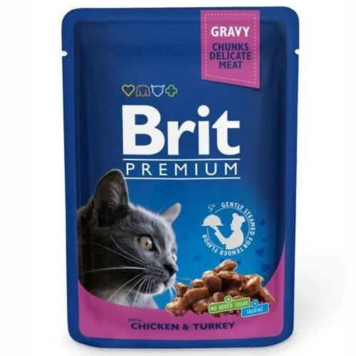 Brit Premium Cat Plic — Recenzie, calitate și preț pentru hrana umedă pisici