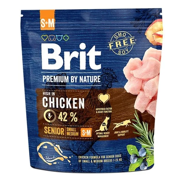 Hrana uscată Brit Premium By Nature Senior S plus M — Recenzie, specificații și verdict