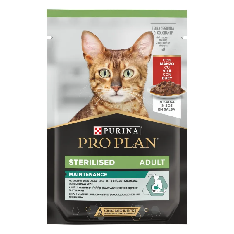 Purina Pro Plan Sterilised Nutrisavour — Recenzie și avantaje pentru pisici sterilizate