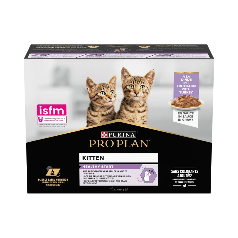 Hrana umedă Purina Pro Plan Kitten Nutrisavour — Recenzie și preț