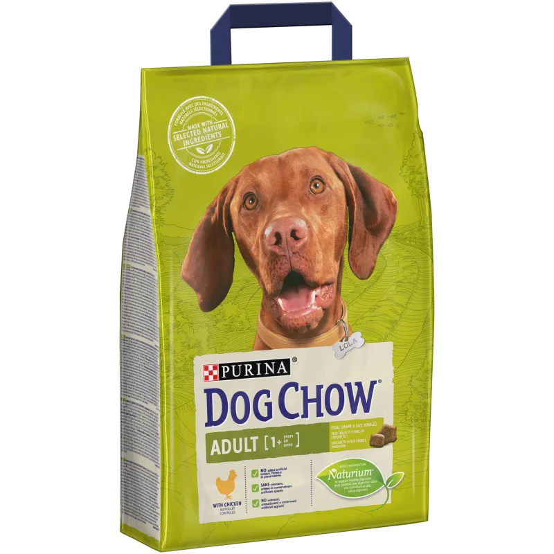 Valoare hrana uscata pentru câini Dog Chow Adult, pui, talie medie — Caracteristici, preț & verdict