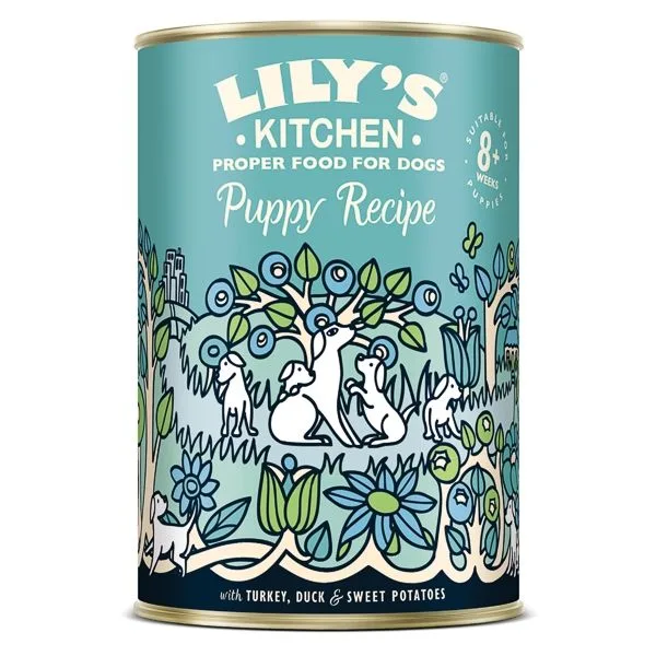 Hrana umedă pentru câini Lily's Kitchen Puppy Recipe cu curcan, rață și kale — recenzie și verdict