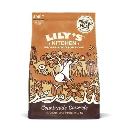 Hrana uscată pentru câini Lily's Kitchen For Dogs Countryside Casserole — review preț și caracteristici