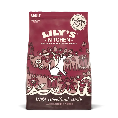 Hrana uscată pentru câini Lily's Kitchen Wild Woodland Walk — review despre calitate și preț