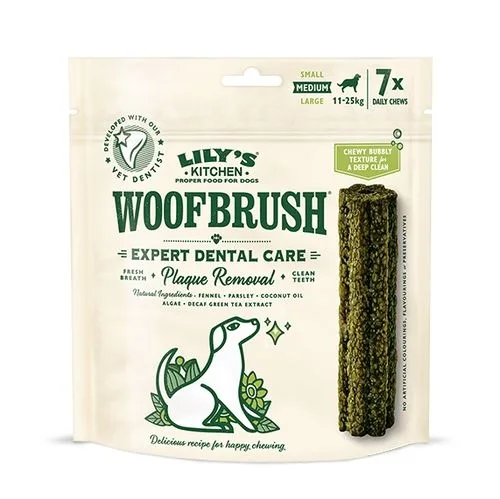Recompense pentru câini Lily's Kitchen Dog Woofbrush — Recenzie și avantaje pentru sănătatea dentară
