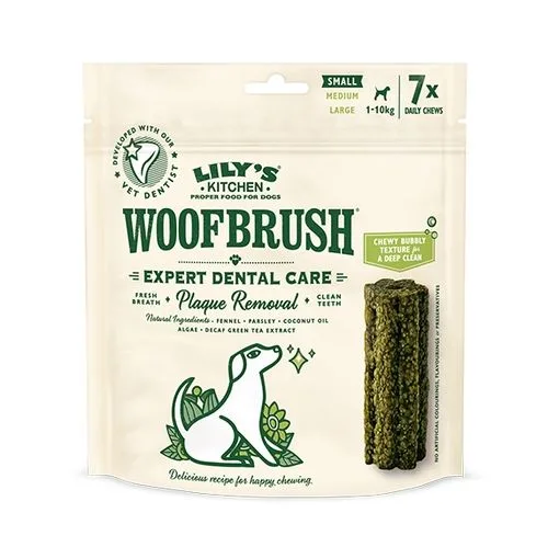 Cremene pentru câini Lily's Kitchen Woofbrush Small — Recenzie și caracteristici pentru sănătate dentară