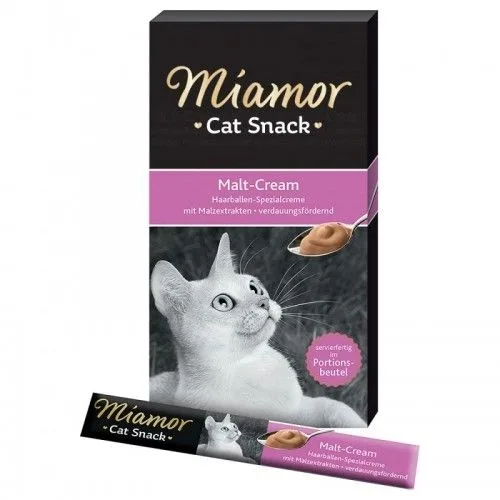 Recompensa pisici Miamor Snack cu malt — Recenzie, beneficii și preț actualizat