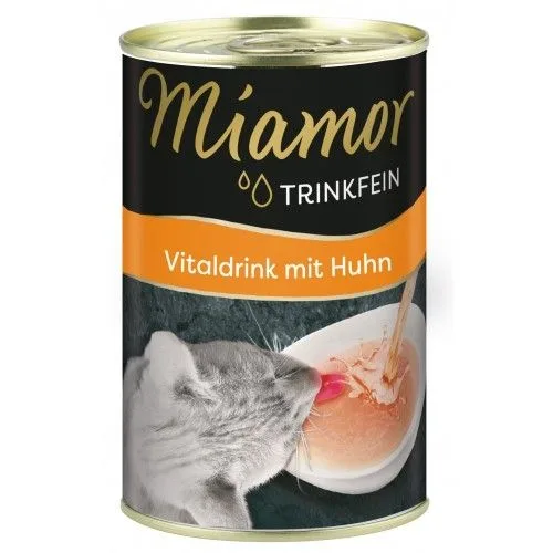 Hrana umedă pentru pisici Miamor Vital Drink cu pui — Recenzie, beneficii și preț