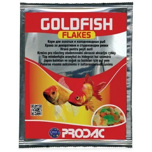 Hrana pentru pești Prodac Goldfish Flakes — Review, preț și caracteristici