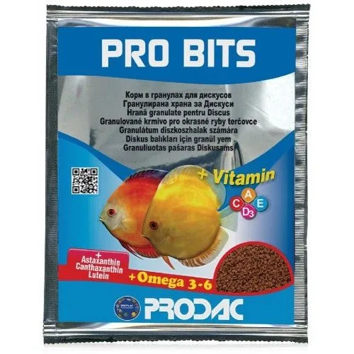 Hrana pentru pești Prodac Pro Bits — Recenzie, specificații și verdict