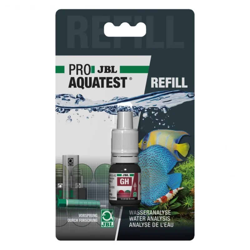 Rezerva test apă JBL PRO AQUATEST GH — Review pentru preț și caracteristici