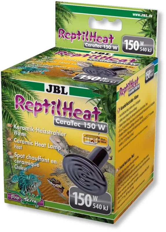 Spot ceramic încălzire JBL ReptilHeat 150 W — Recenzie, specificații și verdict