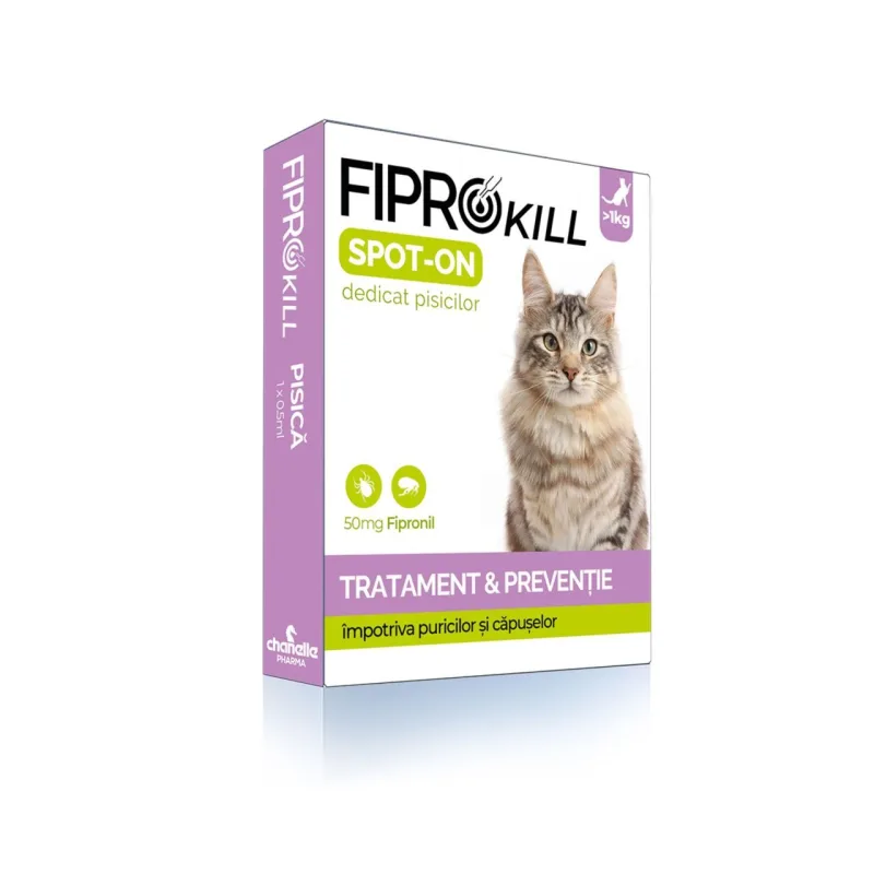 Review Fiprokill Cat — Pipete antiparazitare pentru pisici, eficacitate și preț actualizat