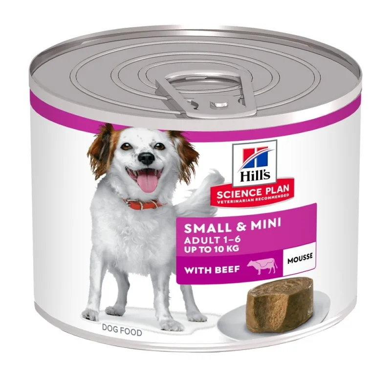 Hrana umedă pentru câini Hill's Science Plan Canine Adult Small & Mini Mousse — Caracteristici, preț și verdict