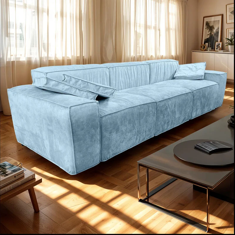 Canapea Velora Blue — Recenzie despre caracteristici, confort și preț