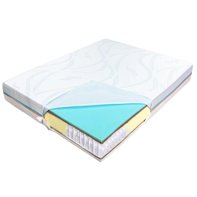 Saltea de pat cu arcuri pocket Bio Cocos, Latex, Thermo Dream — Recenzie, specificații și verdict