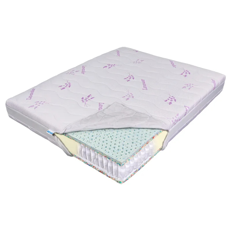Saltea de pat cu arcuri pocket Latex Lavanda Ecotrend — Recenzie, specificații și performanță