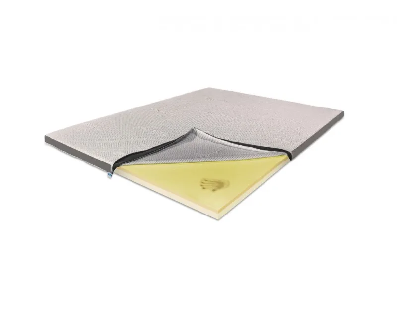 Saltea Topper Memory 4+2 Argentum — Recenzie, specificații și verdict