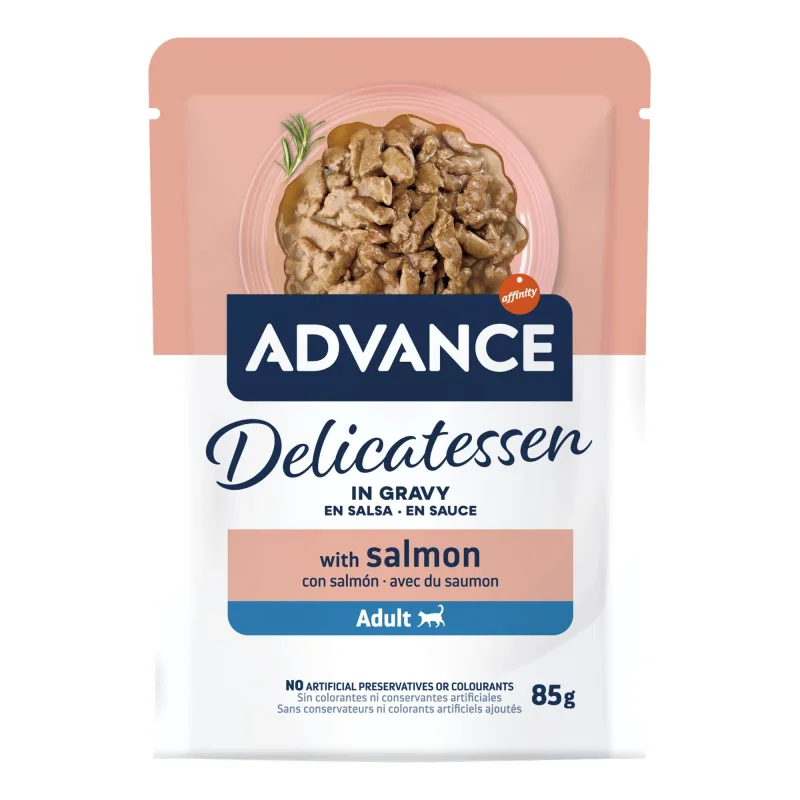Hrana umedă Advance Cat Wet Delicatessen — Recenzie, specificații și verdict pentru pisici adulte