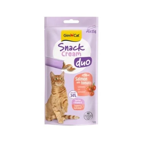 Recompense pisici adulte GimCat Snack Duo Cream — Recenzie, preț și caracteristici