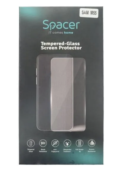 Folie de sticla Spacer SPPG-SM-GX-M55-TPU pentru Samsung Galaxy M55 — Recenzie și verdict