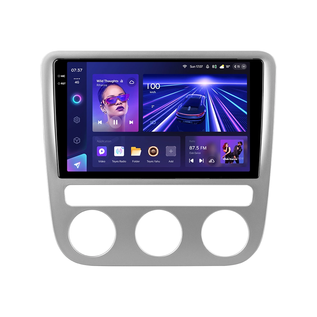 Navigatie Auto Teyes CC3 4+64GB 9″ QLED pentru VW Scirocco (2008–2017) — Recenzie Detaliată, Testare & Recomandări