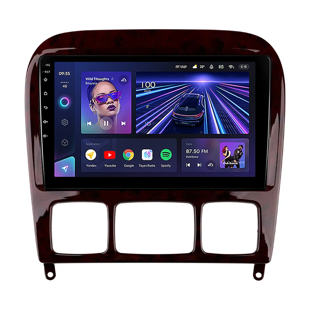 Navigație Auto Teyes CC3 Mercedes-Benz S Class W220 1998-2005 — Recenzie Detaliată, Performanțe Octa-Core și Android 4G Bluetooth 5.1