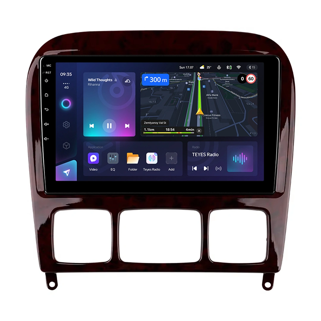 Navigatie Auto Teyes CC3L WiFi Mercedes-Benz S Class W220 1998-2005 — Recenzie Detaliată, 2+32GB, Android 8.1, Bluetooth 5.1