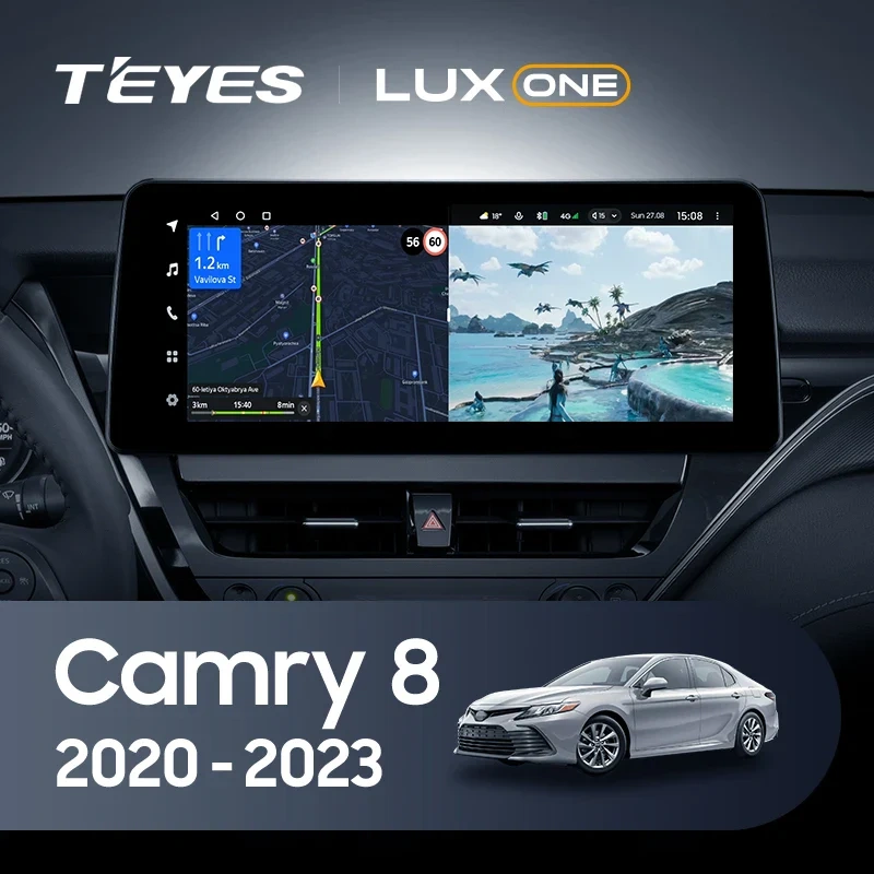 Navigație Auto Teyes Lux One 360° Toyota Camry 8 2020-2023 — Caracteristici, Păreri & Preț Actualizat