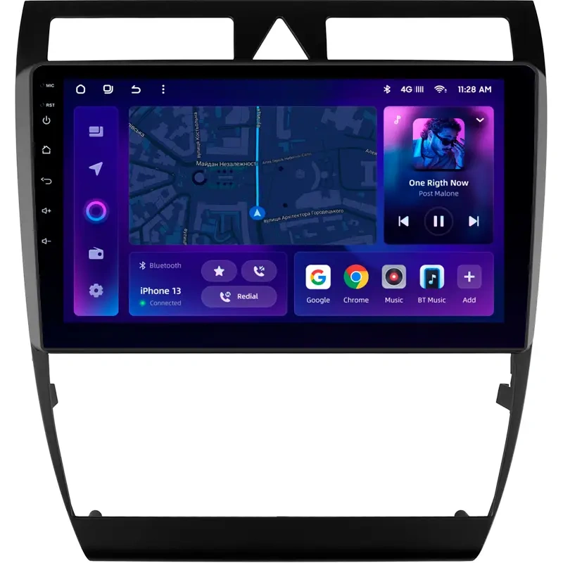 Navigație Auto MOSS M2 4+64GB pentru Audi A6 C5 1997-2004 – Android 10, 9" IPS Octa-Core, Bluetooth 5.1 și DSP Audio