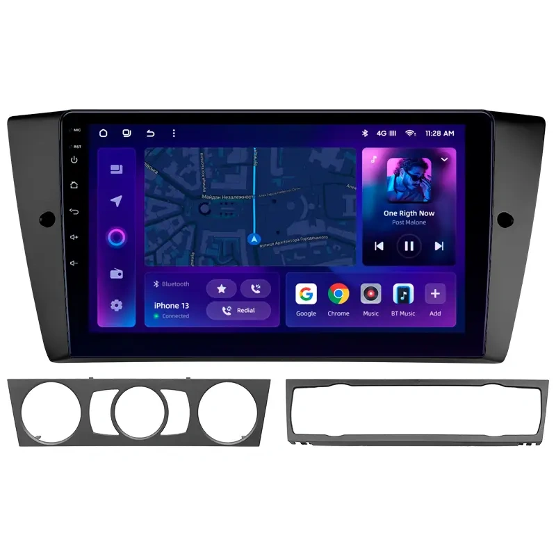 Navigație Auto MOSS M2 pentru BMW Seria 3 E92 2005-2013 – Android 10, 4+64GB, Octa-core 1.6GHz, Display 9" IPS, 4G, Bluetooth 5.1 și DSP performant